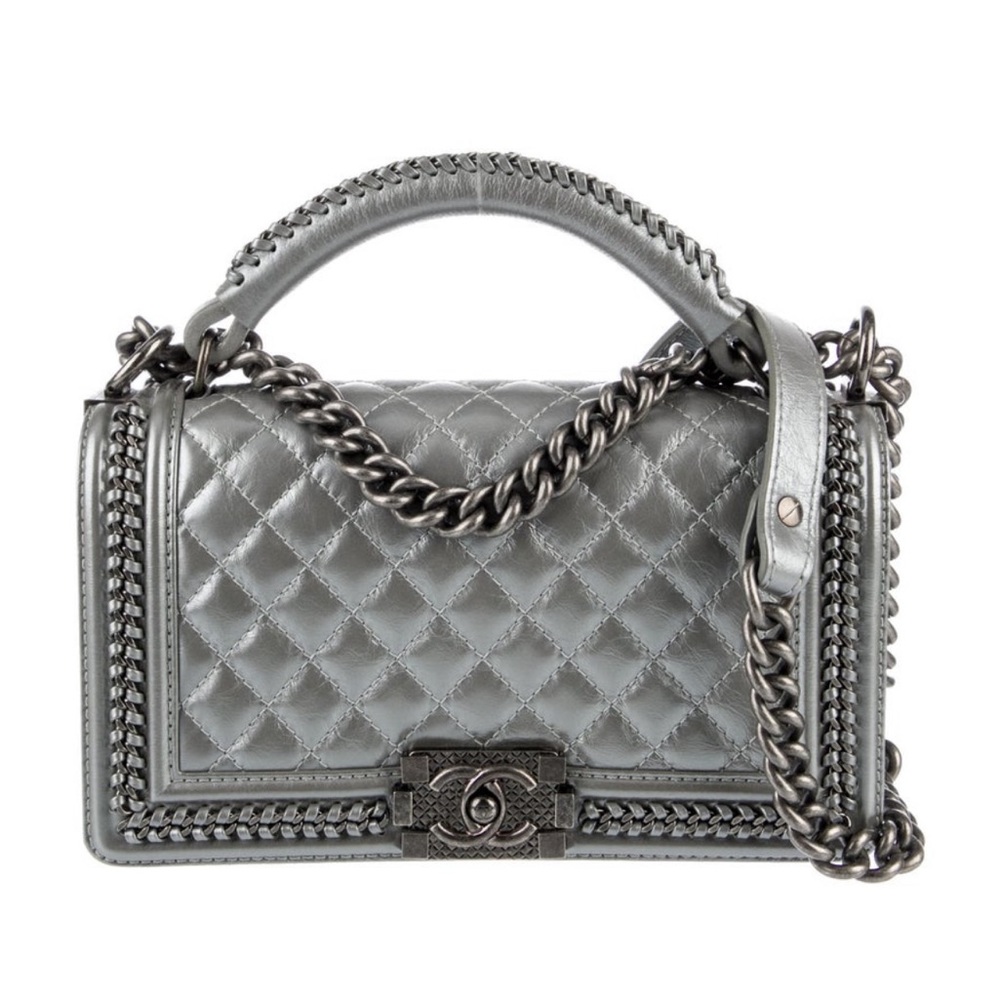 Authentic Small CHANEL Boy Handle Bag